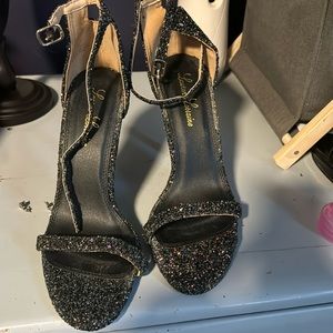 Glitter heels  size 7.5
